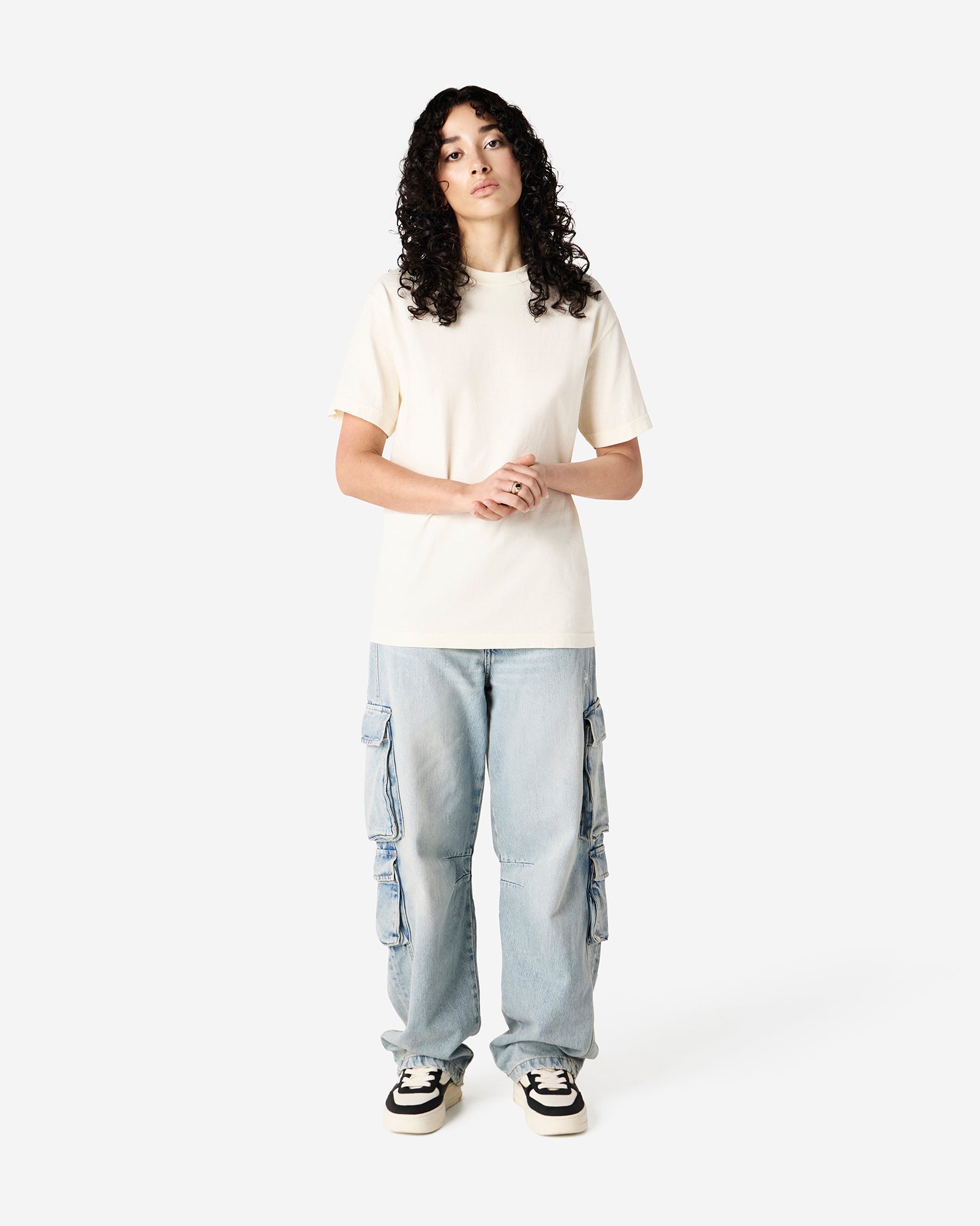 1301GD American Apparel Unisex Garment Dyed Heavyweight Cotton T-Shirt