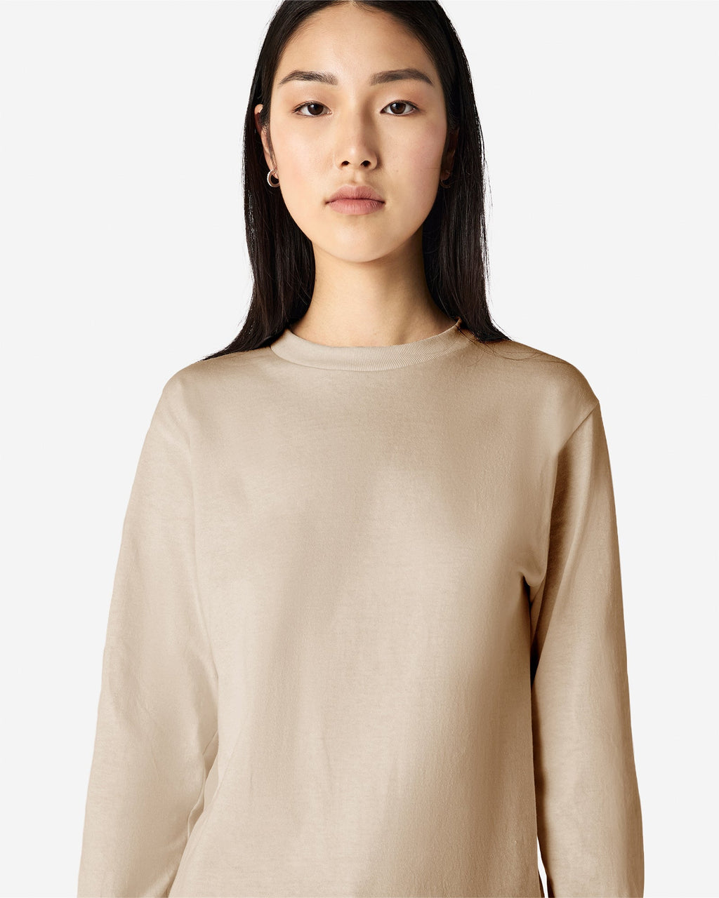 1304 American Apparel Heavyweight Cotton Unisex Long Sleeve T-Shirt