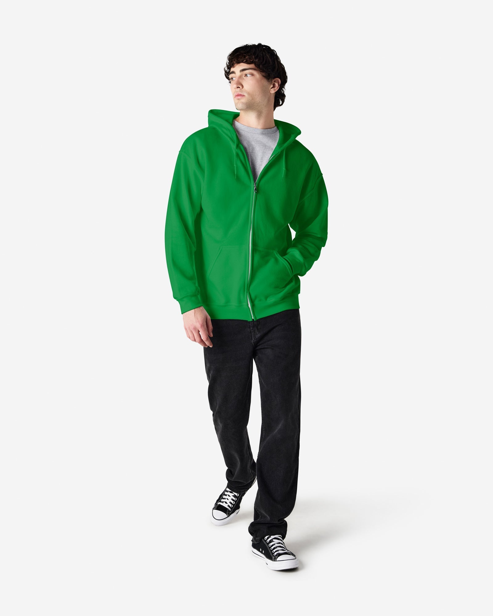 18600 Gildan Heavy Blend Adult Full Zip Hooded Sweatshirt