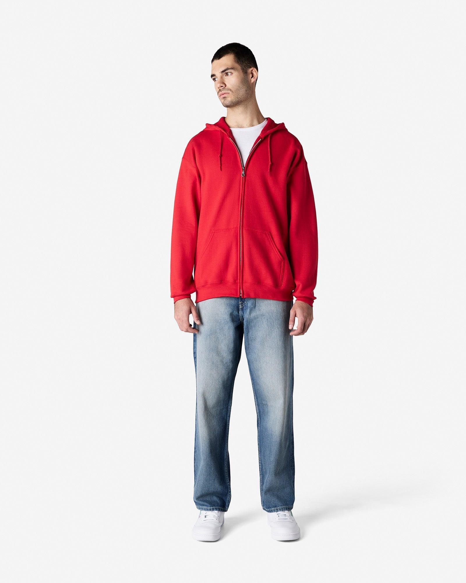 18600 Gildan Heavy Blend Adult Full Zip Hooded Sweatshirt