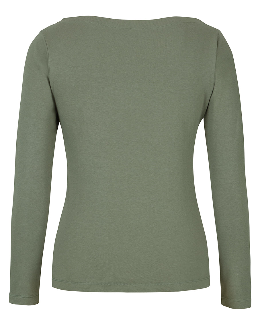 JBS C OF C L/S BOAT NECK TEE 1BTL