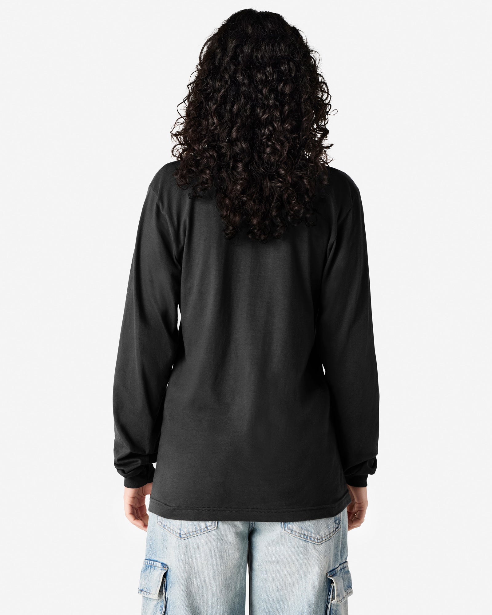 2007 American Apparel Cotton Long Sleeve Fine Jersey T-shirt