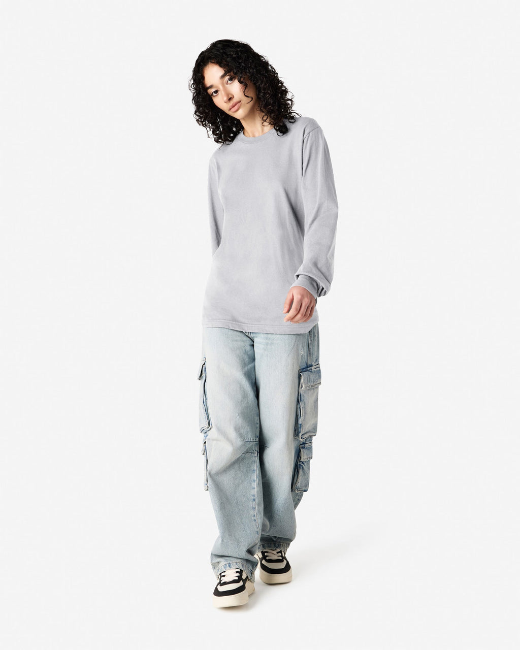 2007 American Apparel Cotton Long Sleeve Fine Jersey T-shirt