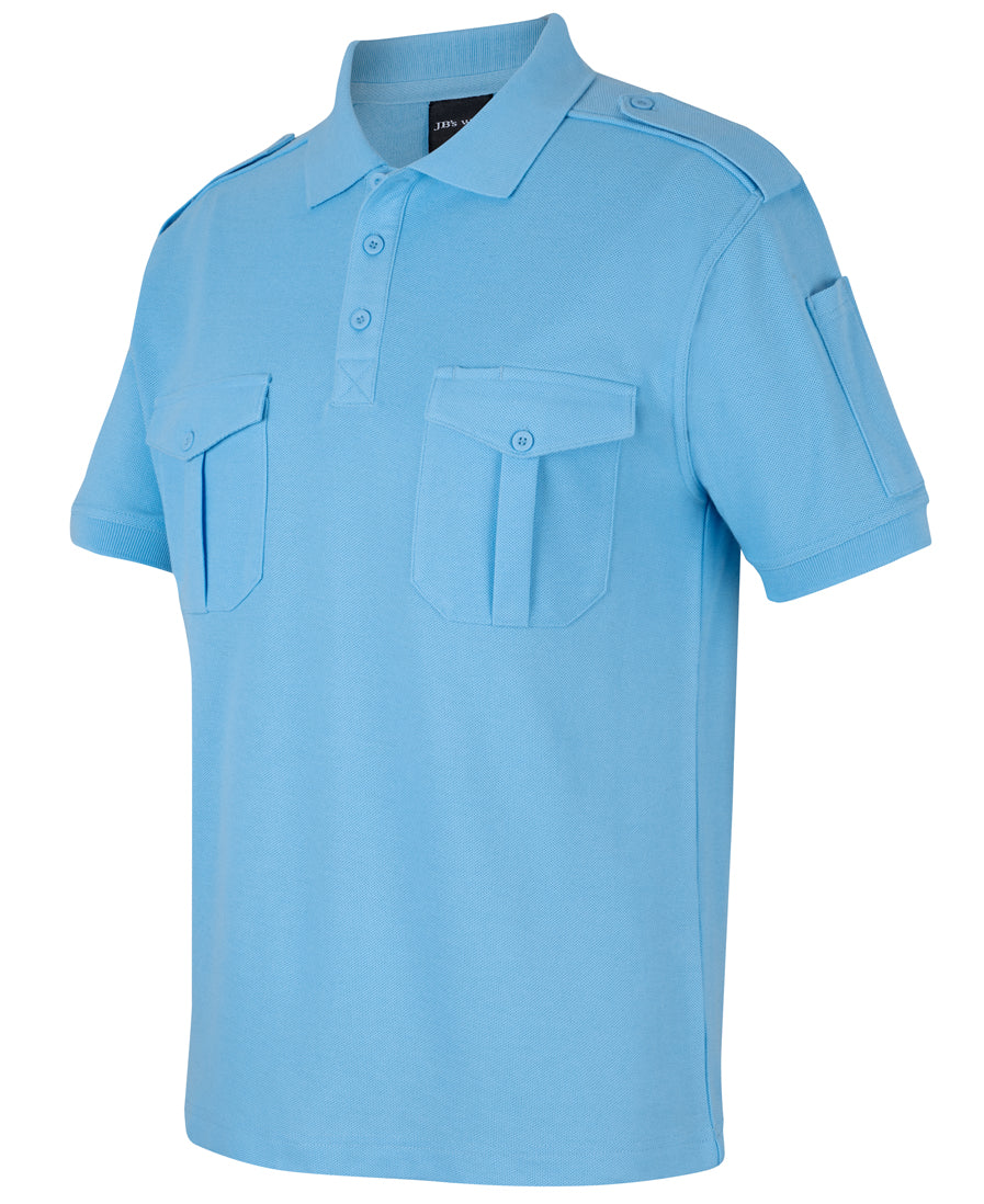 JB's S/S 250 Epaulette Polo 210ES