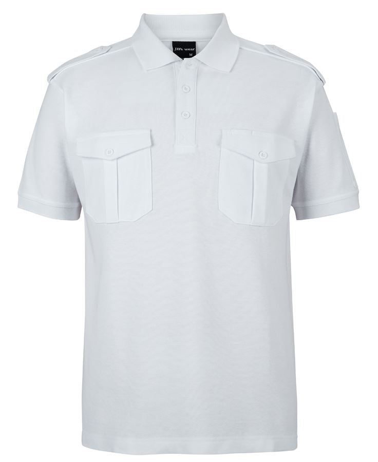 JB's S/S 250 Epaulette Polo 210ES