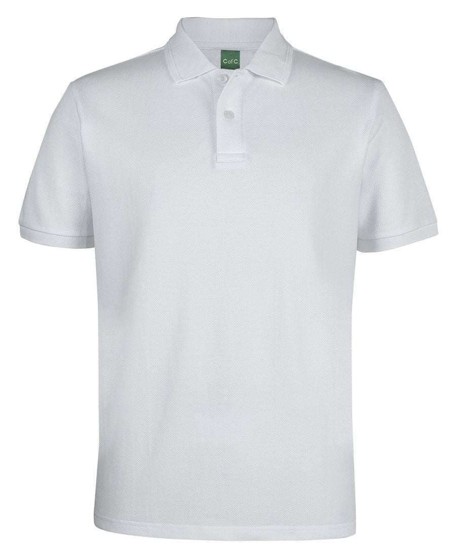 C of C 320g Popcorn Cotton Polo 2PCS