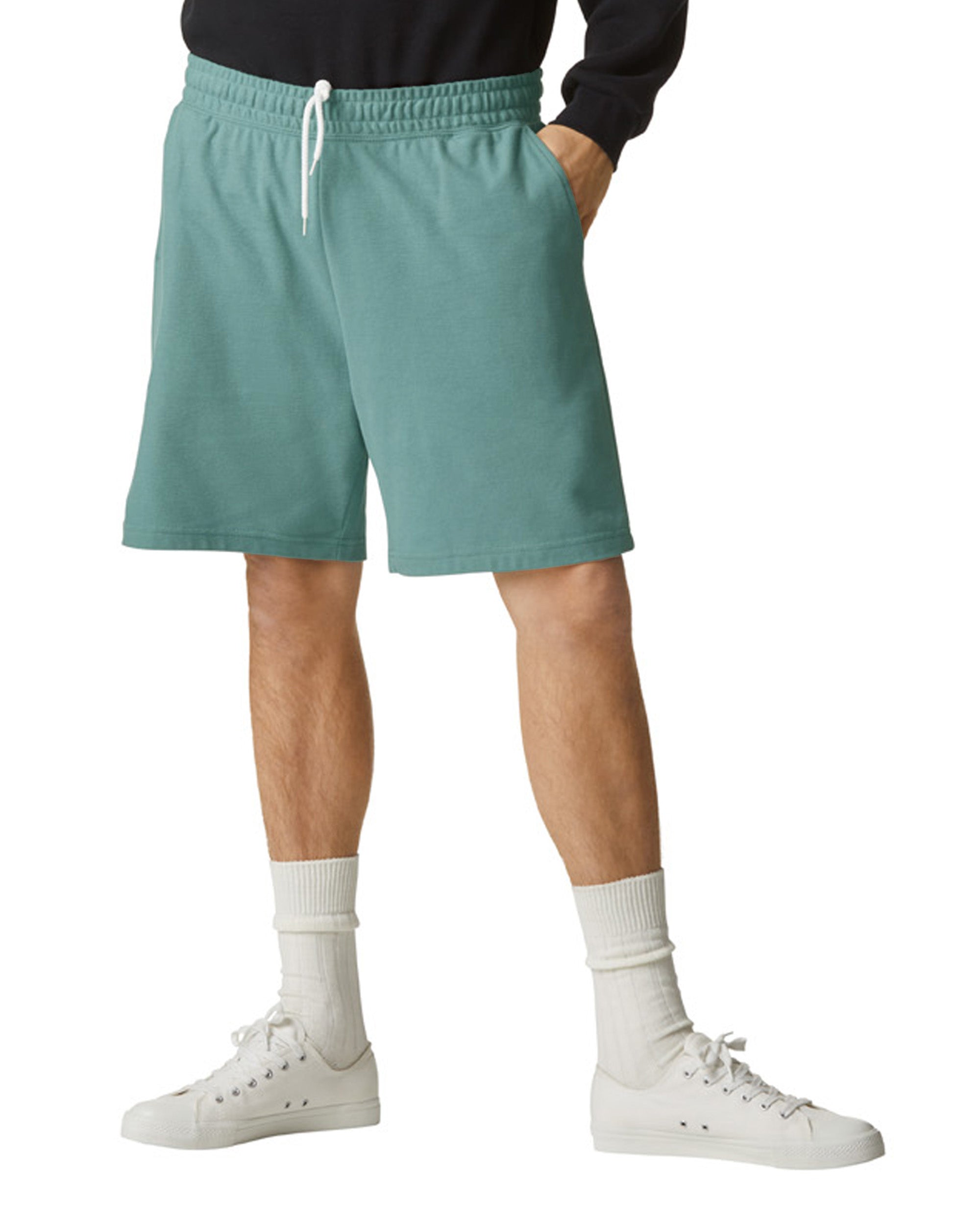 2PQ American Apparel Unisex Pique Gym Shorts