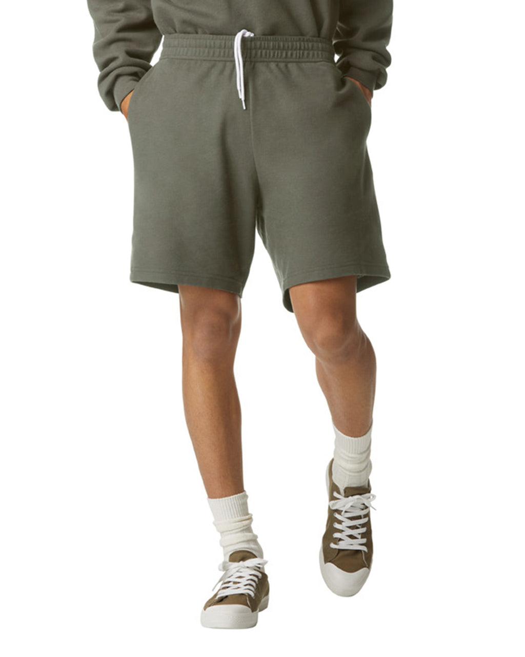 2PQ American Apparel Unisex Pique Gym Shorts
