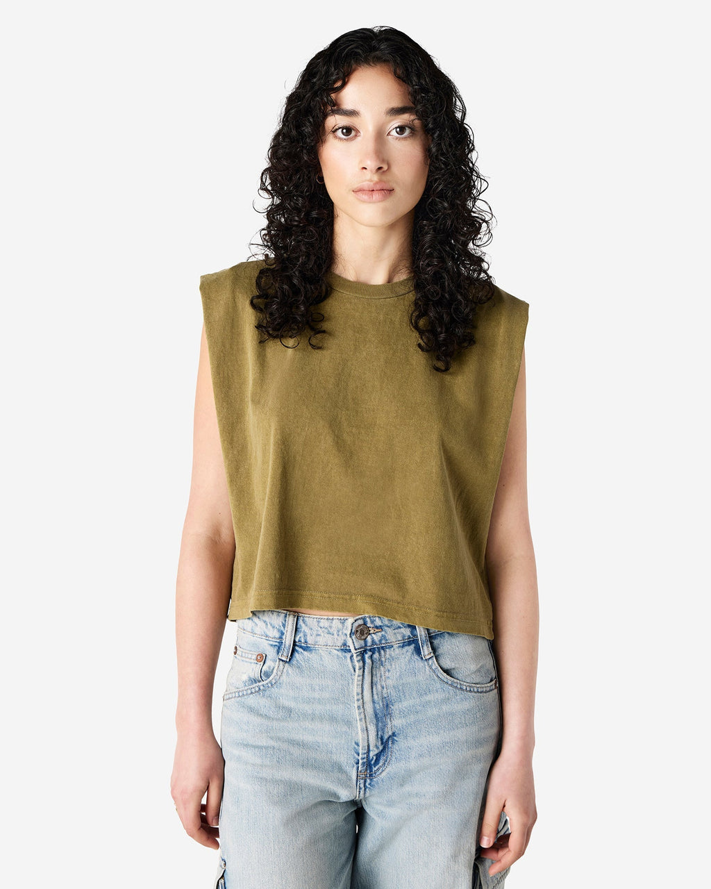 307GD American Apparel Women's Muscle T-shirt