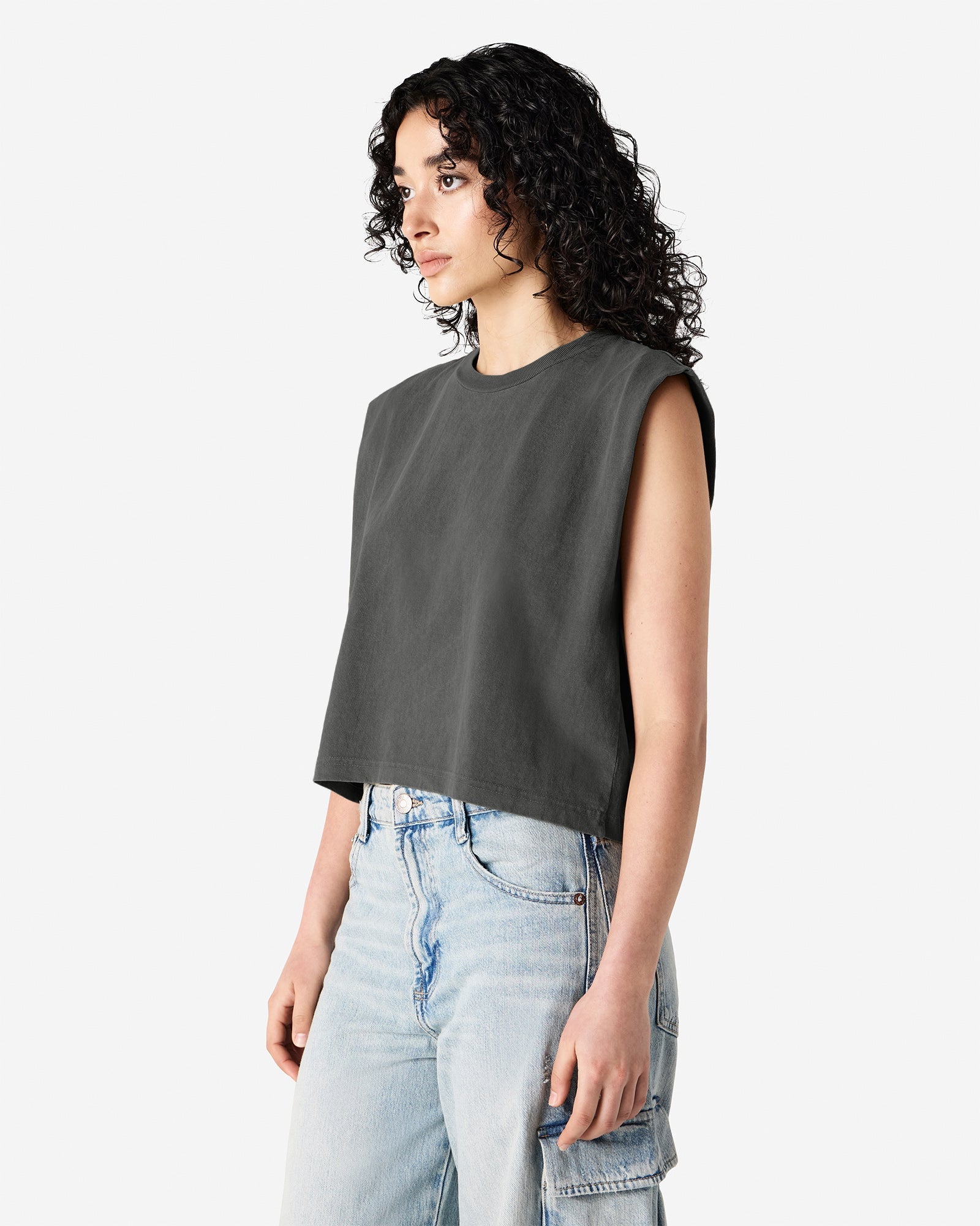 307GD American Apparel Women's Muscle T-shirt