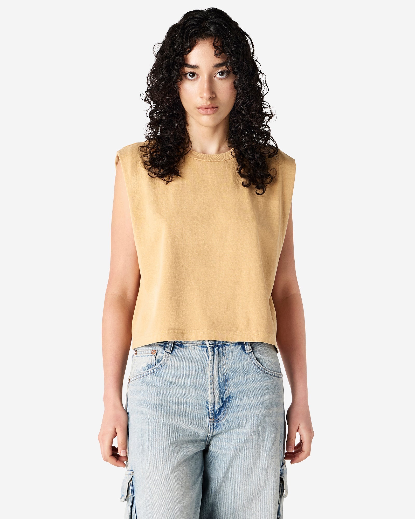 307GD American Apparel Women's Muscle T-shirt