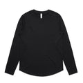 4021 WOS MAPLE CURVE LS TEE