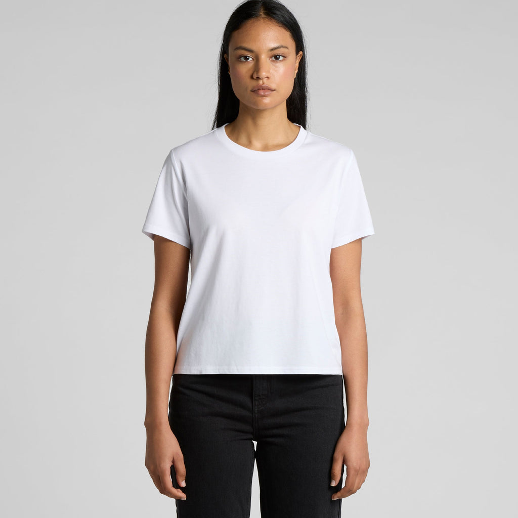 4025 Wo's Maple Minus Tee [-8cm]
