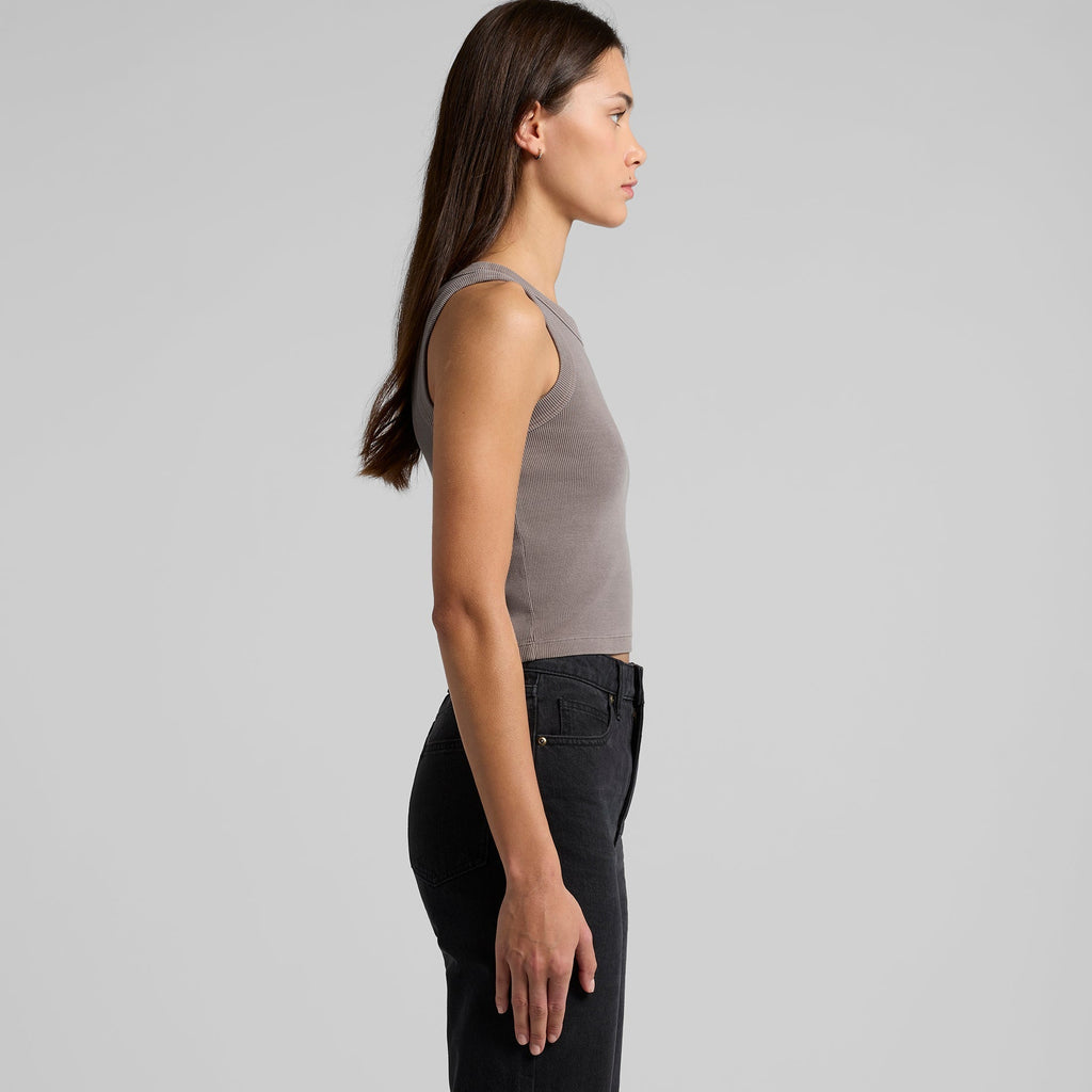 4035 FADED ORGANIC CROP TANK