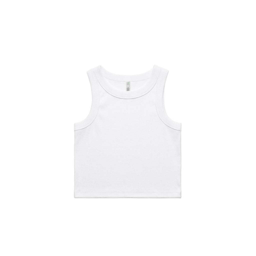 4064G ORGANIC RIB CROP TANK