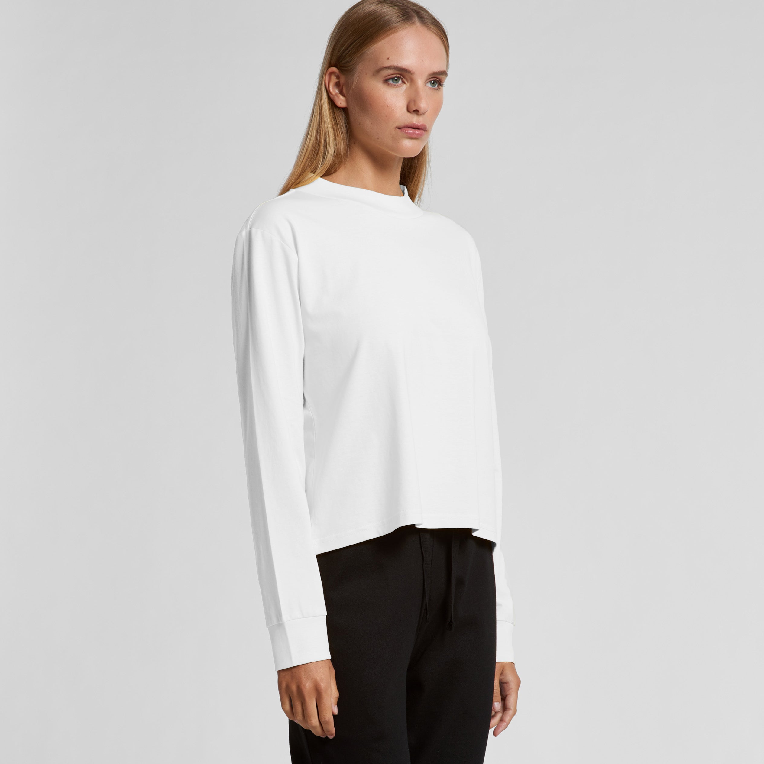 4070 MOCK LS TEE