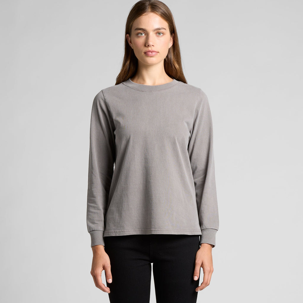 4083 WOS HEAVY FADED LS TEE