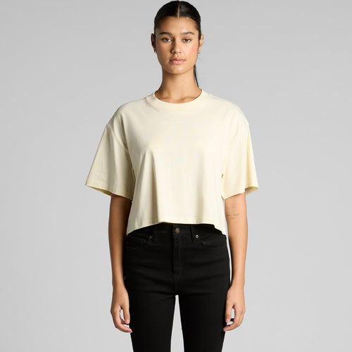4093 WOS MARTINA CROP TEE