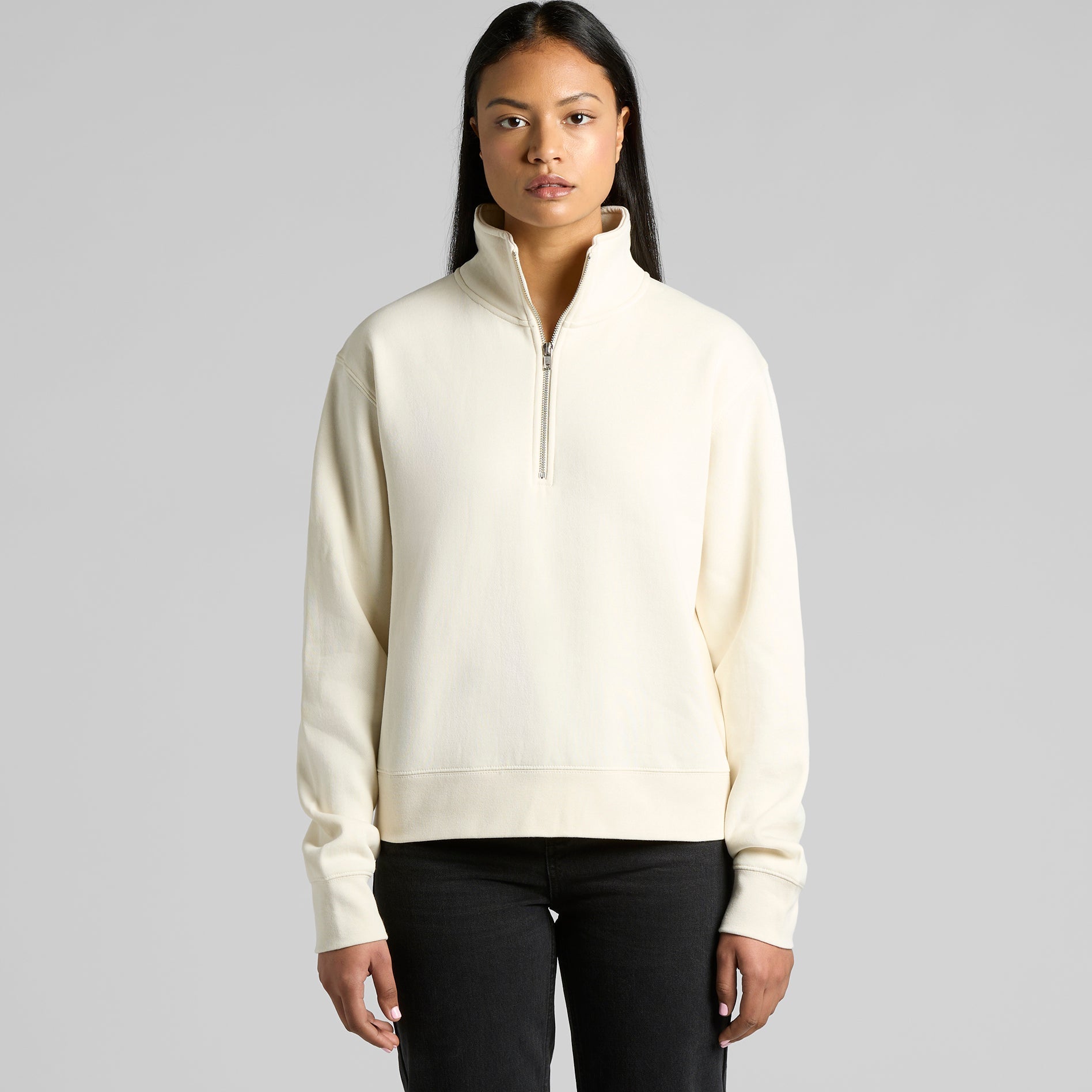 4125 WOS HALF ZIP CREW