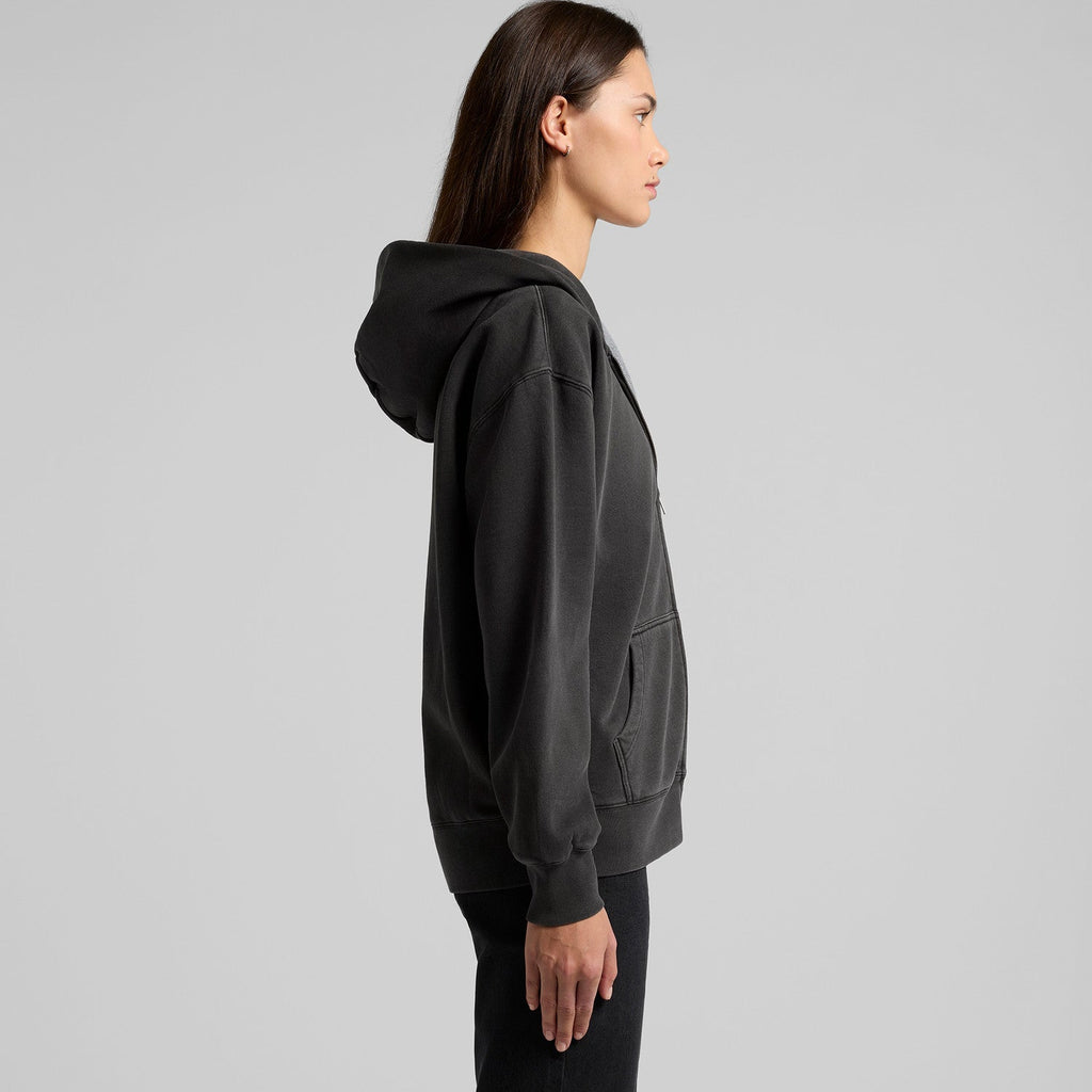 4170 WOS RELAX FADED ZIP HOOD