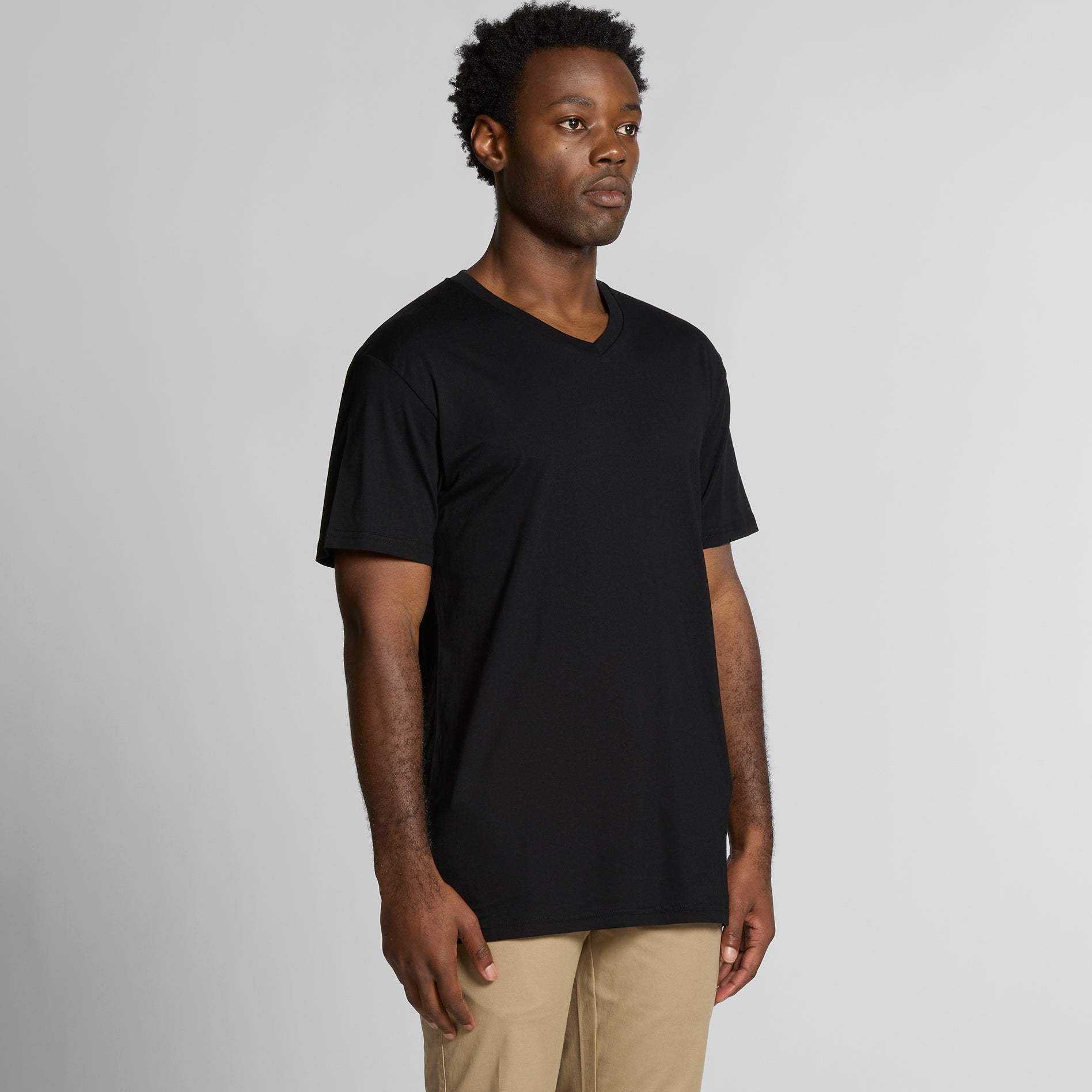 5001V STAPLE V NECK