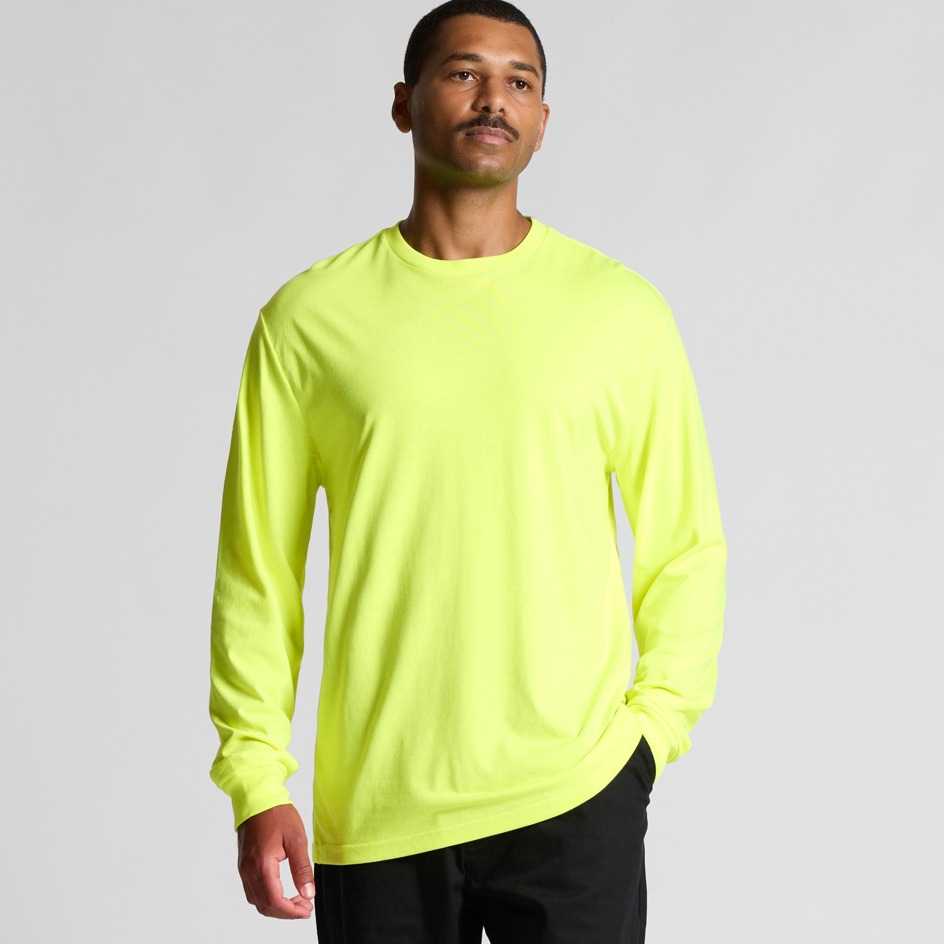 5054F BLOCK LS TEE