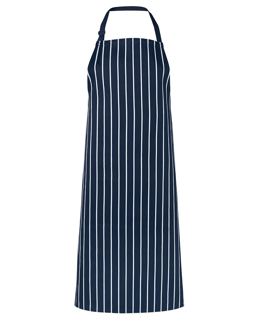 JB'S BIB STRIPED WITHOUT POCKET 5BSNP