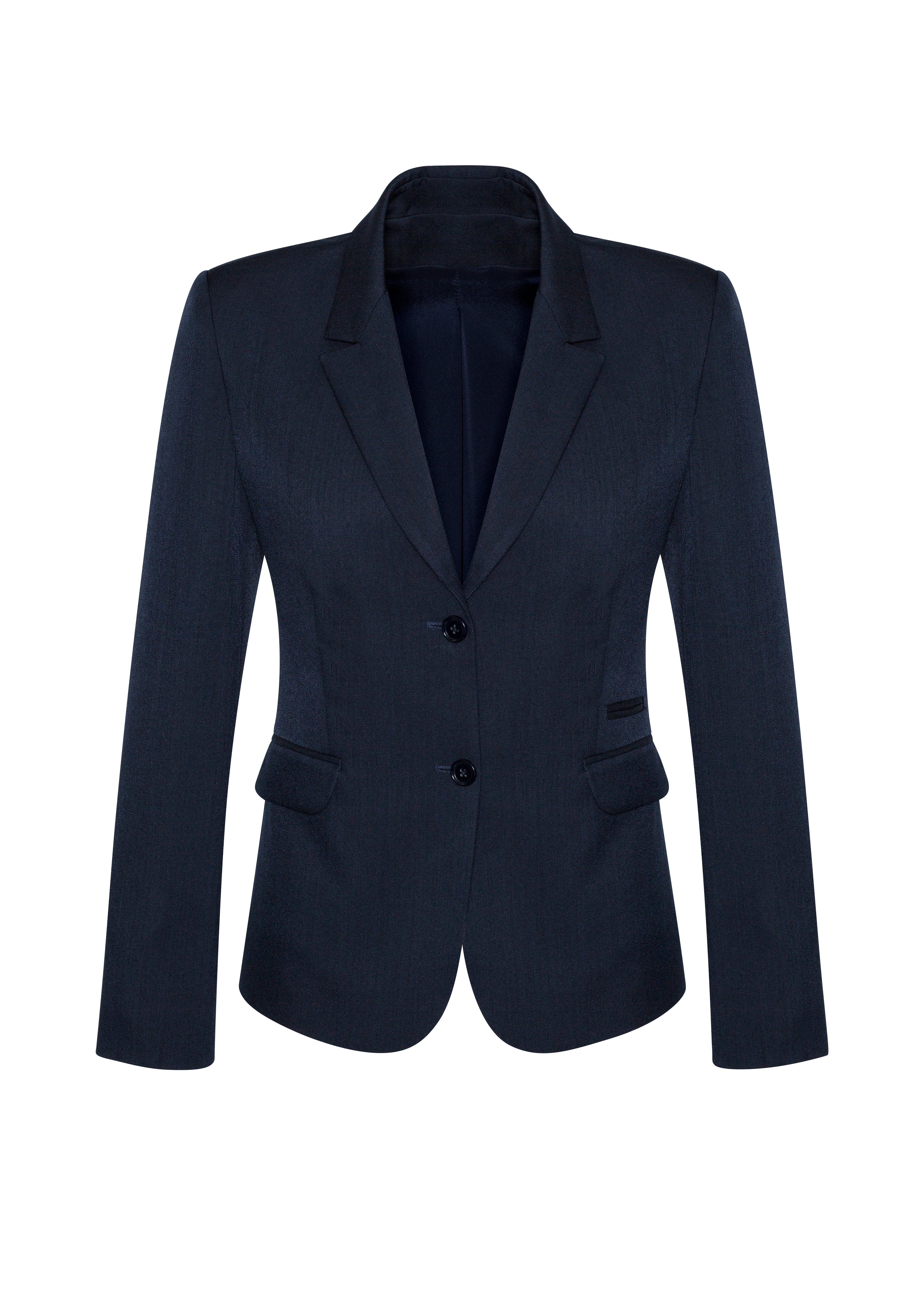 60119 Womens Cool Stretch 2 Button Mid Length Jacket