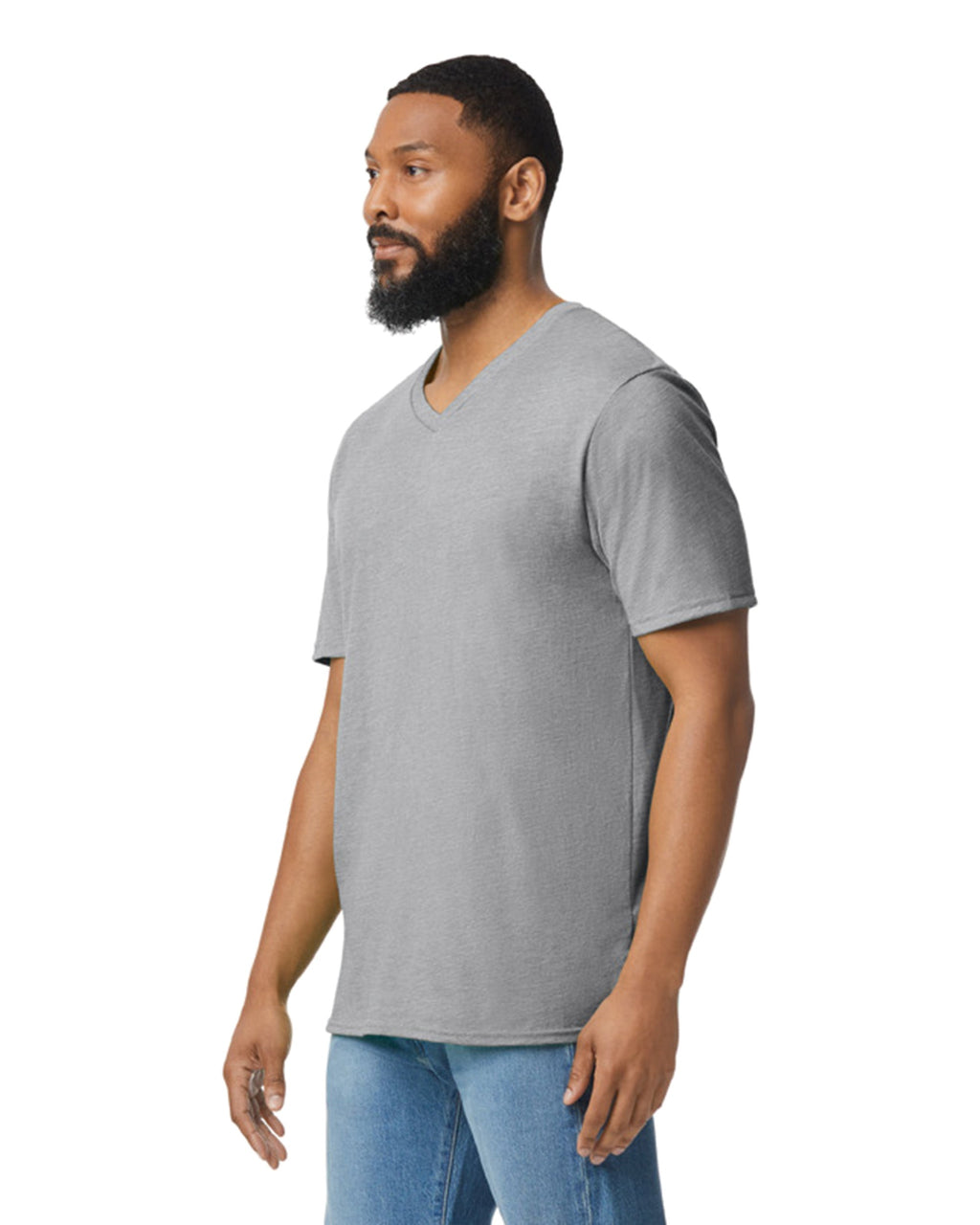 64V00 Gildan Softstyle Adult V-Neck T-Shirt