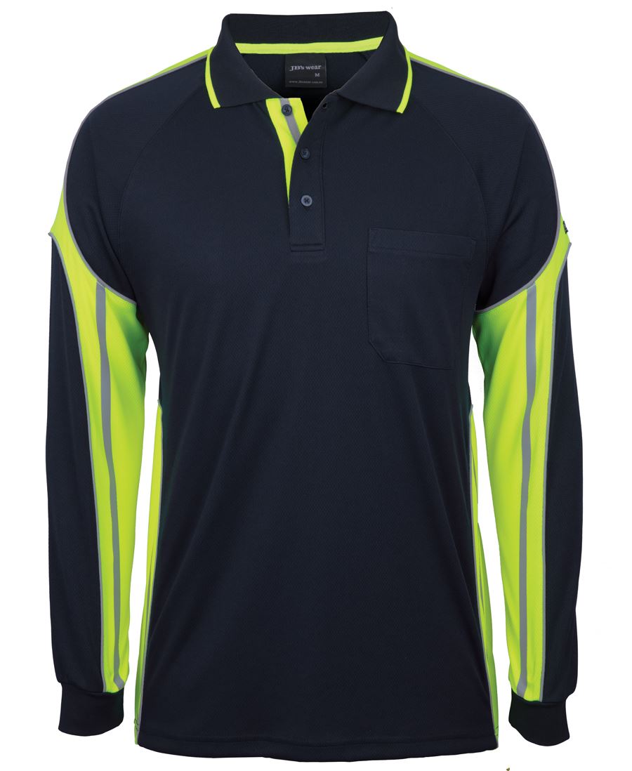 JB's L/S Street Panel Polo 6SPPL