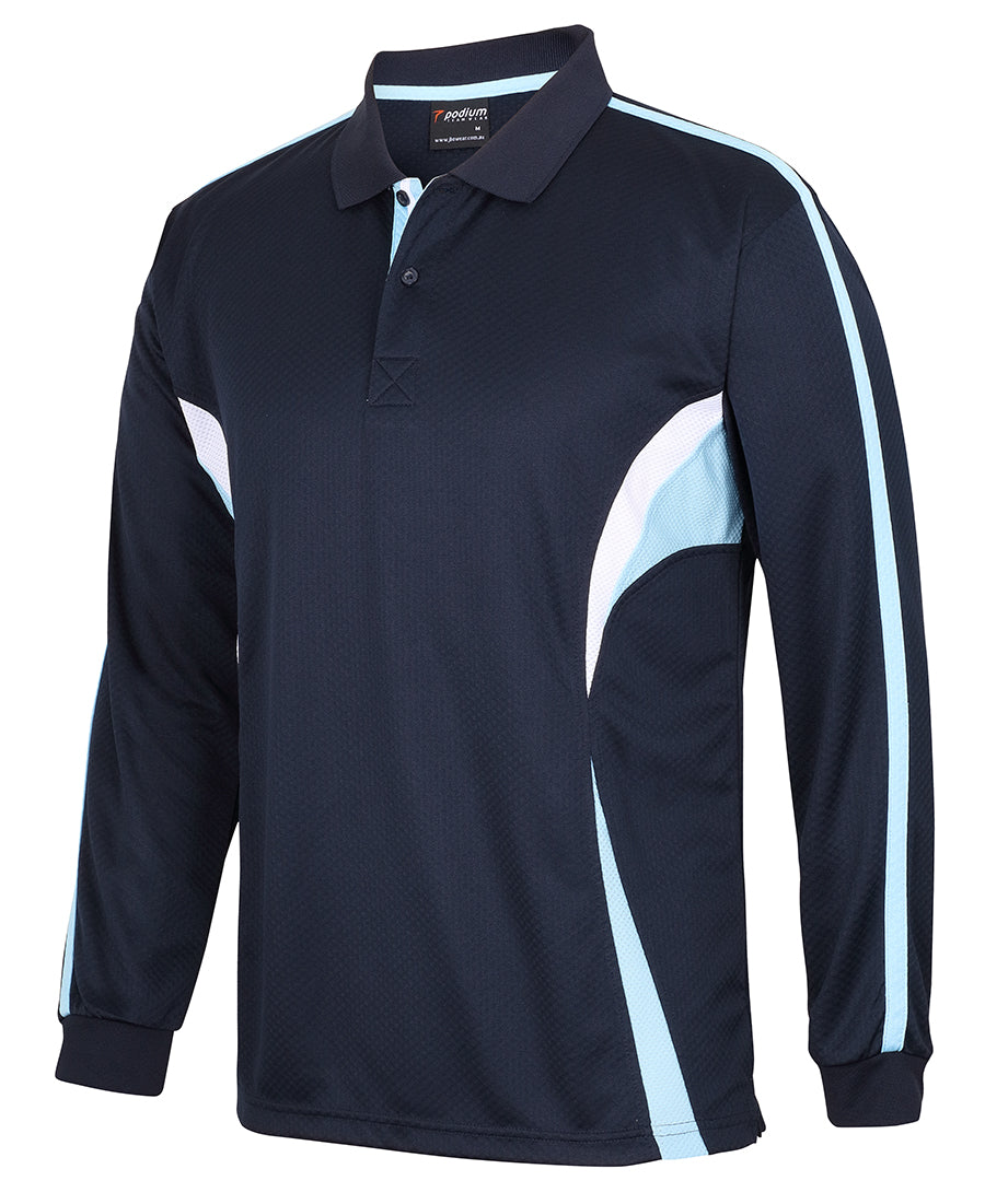JBS PODIUM L/S COOL POLO 7CLP