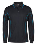 JBS PODIUM L/S PIPING POLO 7PIPL