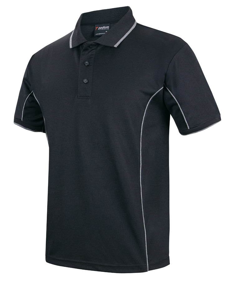 7PIP Podium S/S Piping Polo
