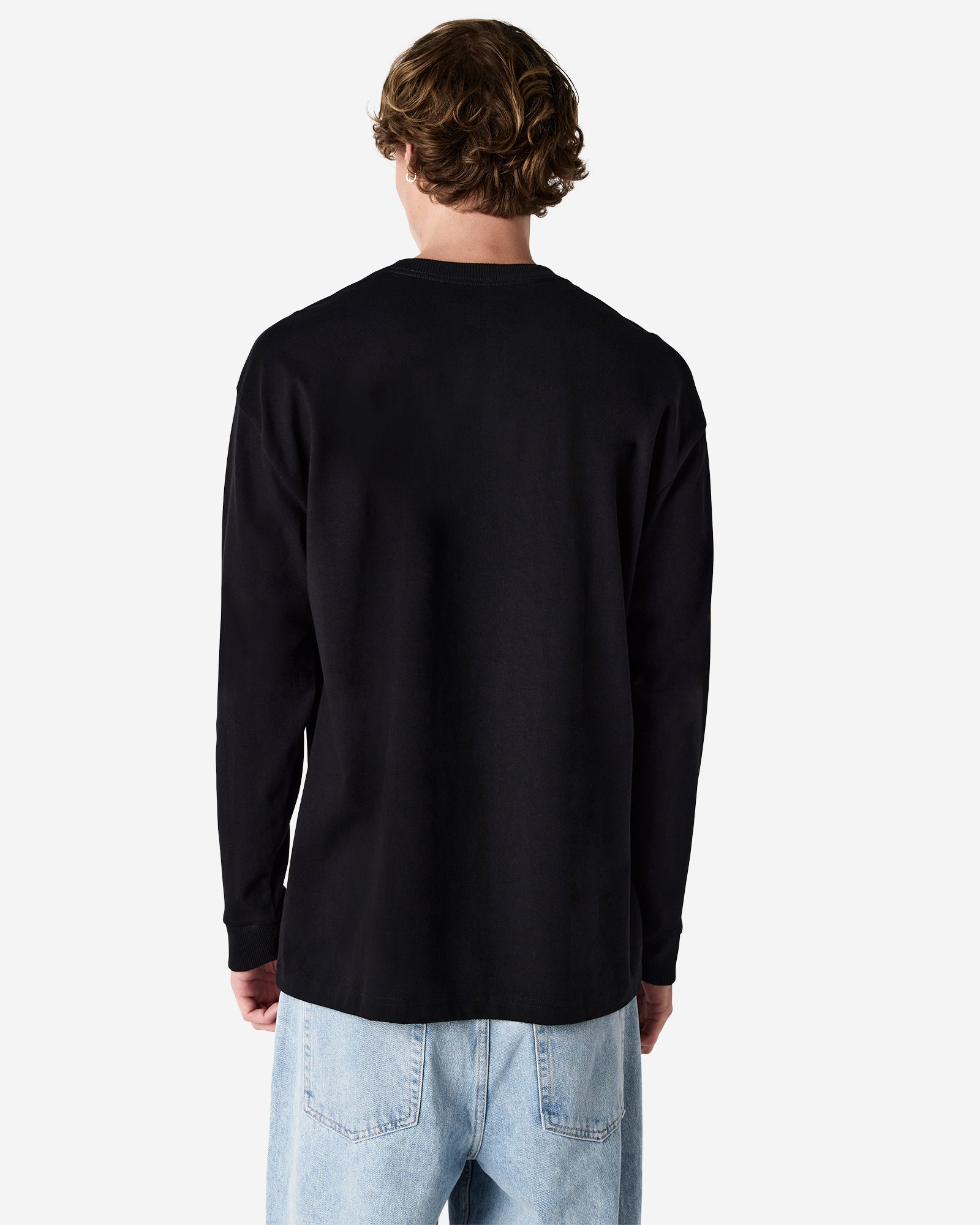 9410 American Apparel Super Heavyweight Unisex Long Sleeve Pocket T-Shirt