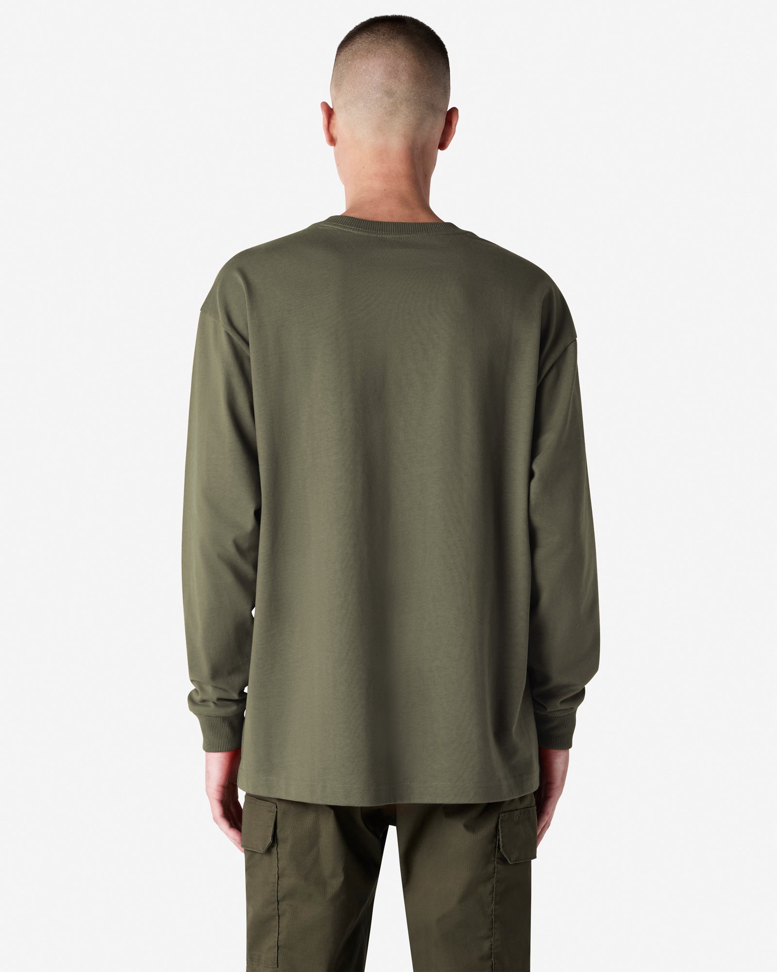 9410 American Apparel Super Heavyweight Unisex Long Sleeve Pocket T-Shirt