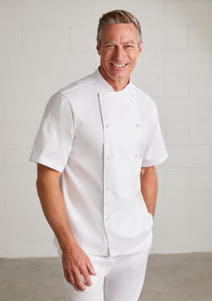 Zest Mens S/S Chef Jacket CH232MS