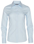 Benchmark M8100L Women's Self Stripe Long Sleeve Shirt