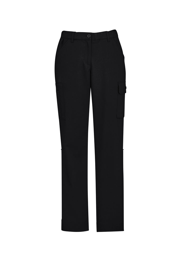 BIZ CARE WOMENS COMFORT WAIST CARGO PANT CL954LL