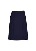 BIZ CARE WOMENS COMFORT WAIST CARGO SKIRT CL956LS