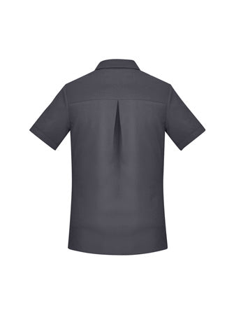 BIZ CARE WOMENS FLORENCE SHORT SLEEVE SHIRT CS947LS