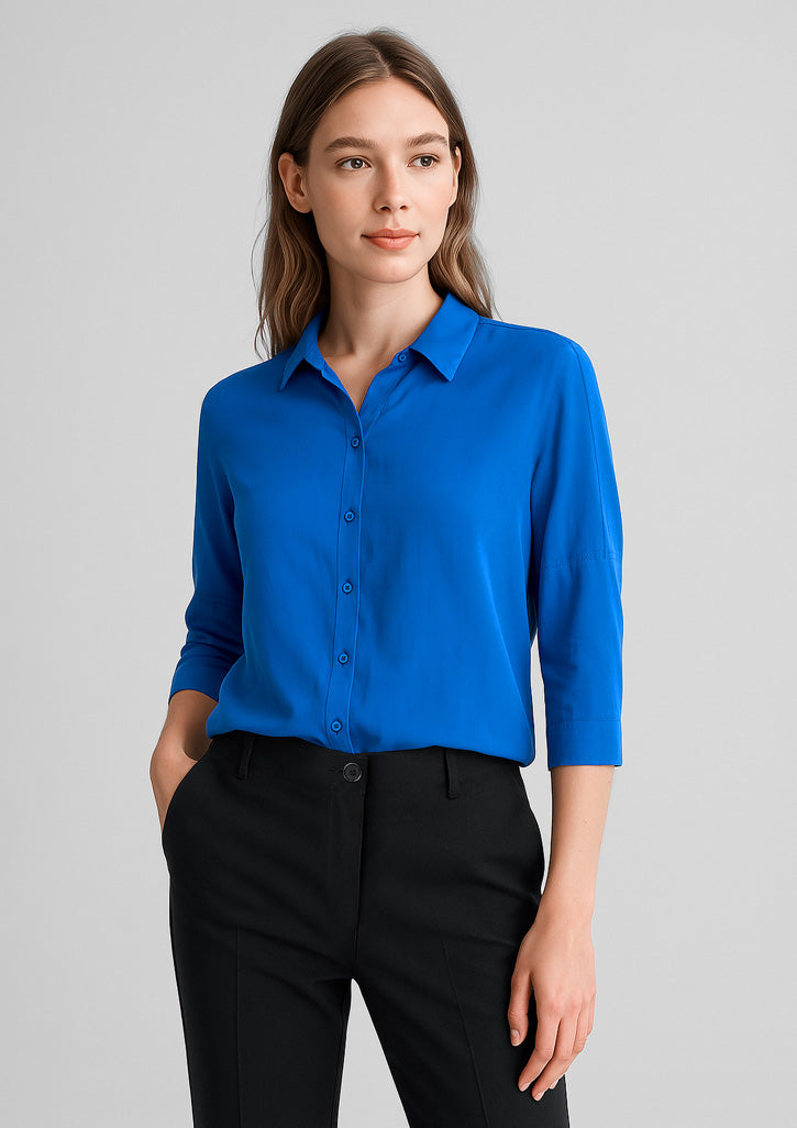 RB366LT Womens Dahlia 3/4 Sleeve Blouse