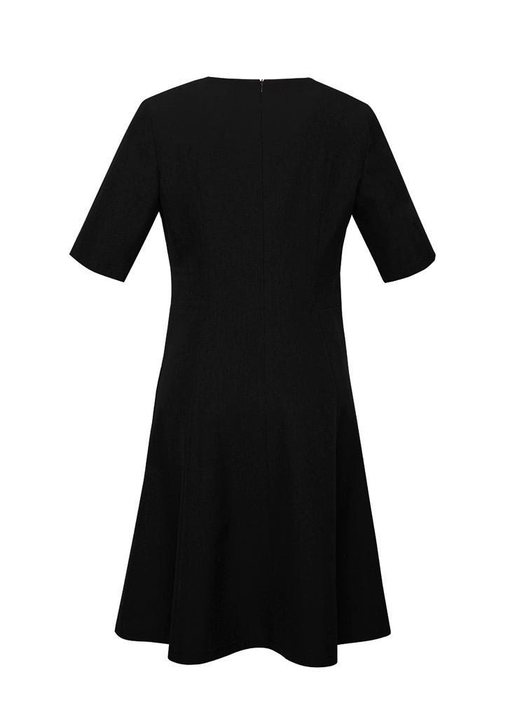 RD974L Womens Siena Extended Short Sleeve Dress