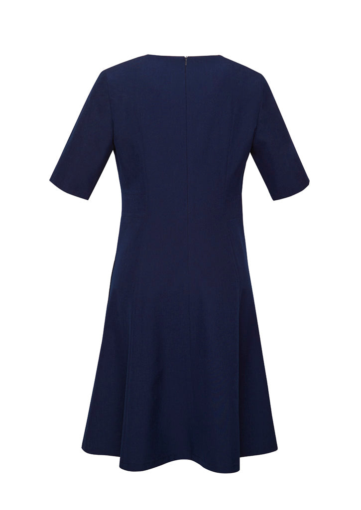 RD974L Womens Siena Extended Short Sleeve Dress