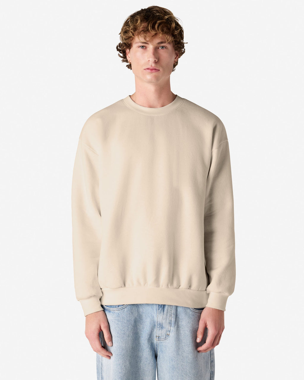 RF496 American Apparel Reflex Fleece Unisex Crewneck Sweatshirt