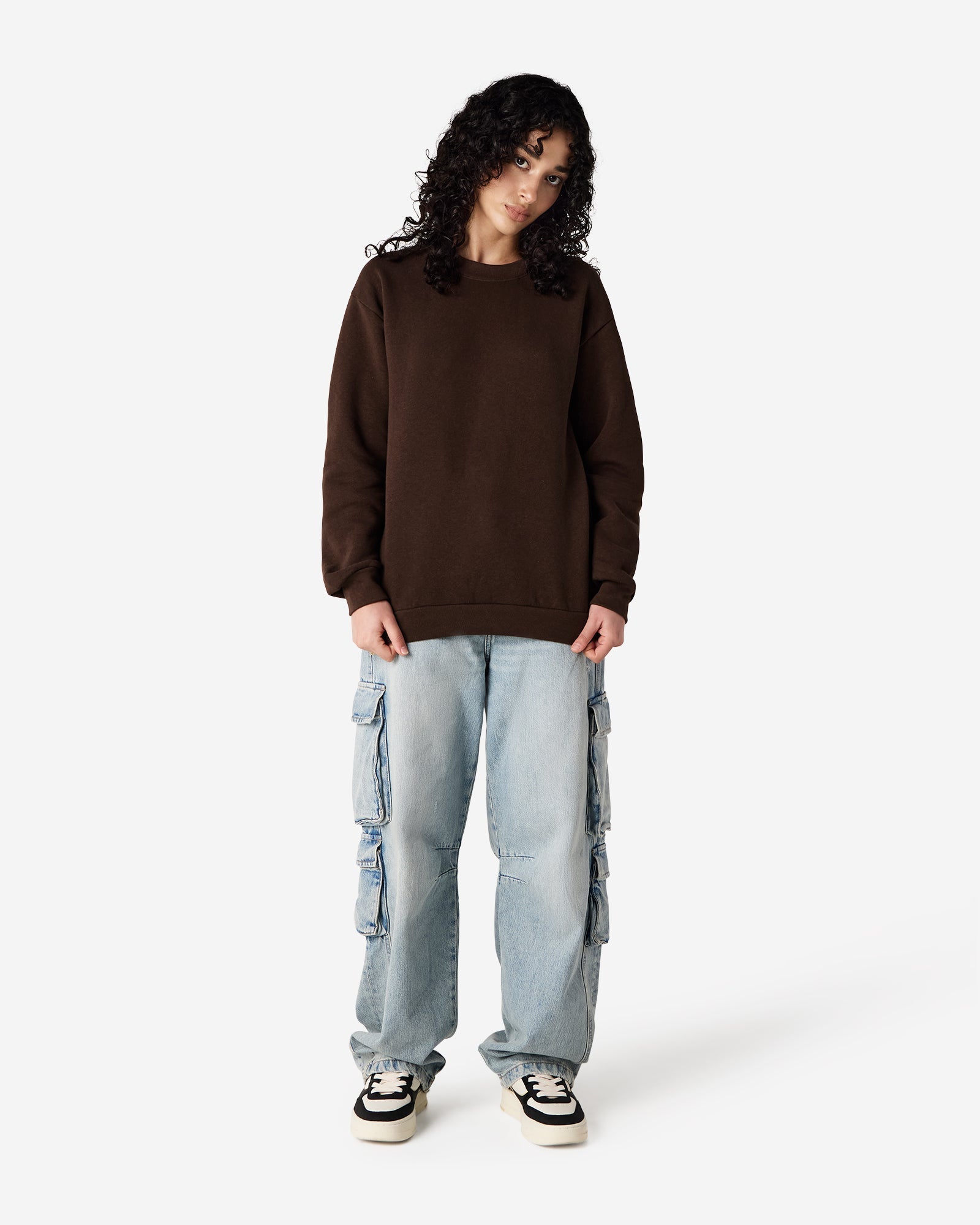 RF496 American Apparel Reflex Fleece Unisex Crewneck Sweatshirt