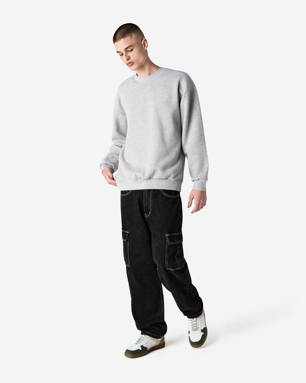 RF496 American Apparel Reflex Fleece Unisex Crewneck Sweatshirt