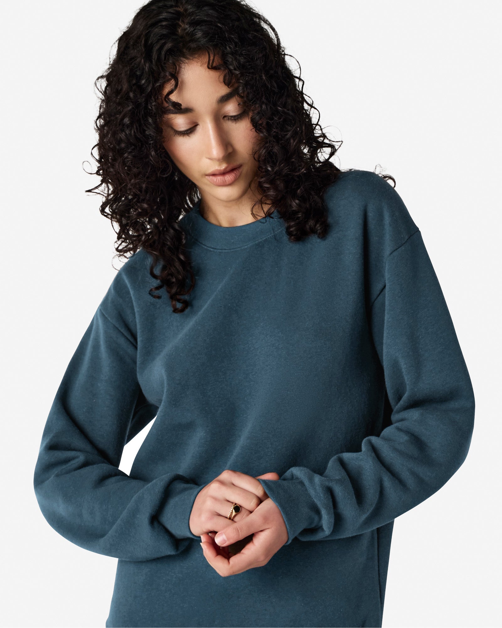 RF496 American Apparel Reflex Fleece Unisex Crewneck Sweatshirt