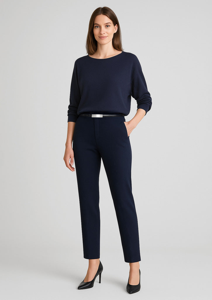 RGP304L Womens Scuba Ponte Mid-rise Pull-on Pant