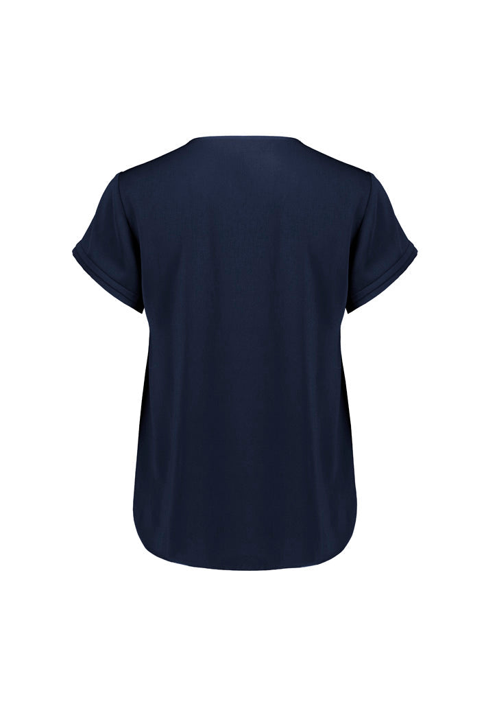 RU569LS Womens Evelyn Short Sleeve Blouse