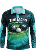 Adults L/S Polo Shirt (Sublimated)